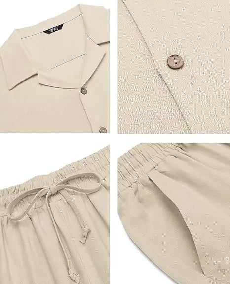 Men's linen suit - MYSTERYBOXS