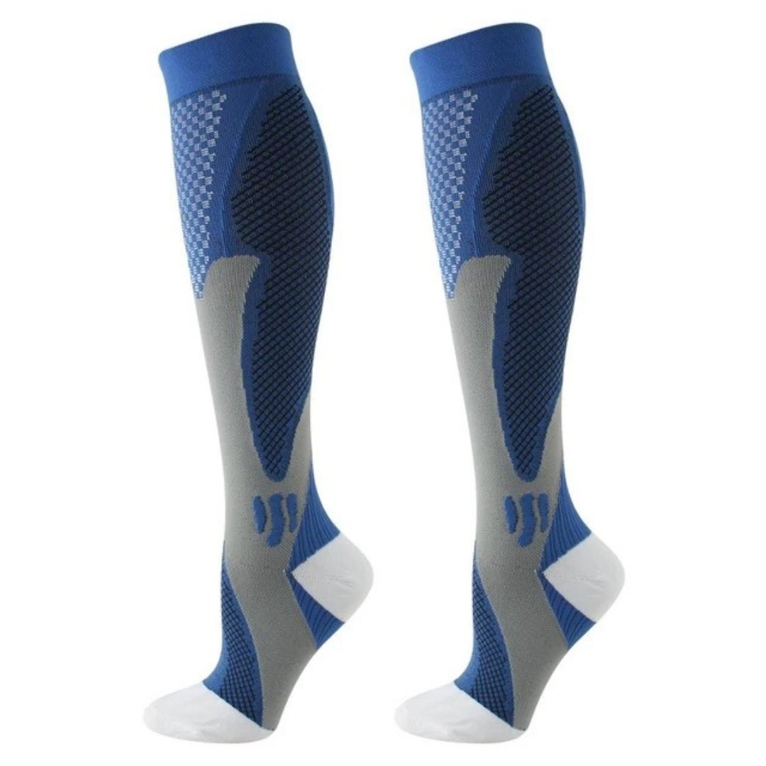 Socken mit hoher abgestufter Kompression