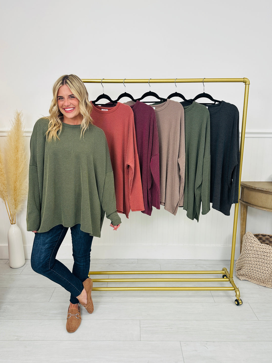 Fall in love with you-round neck knitted style in various colors