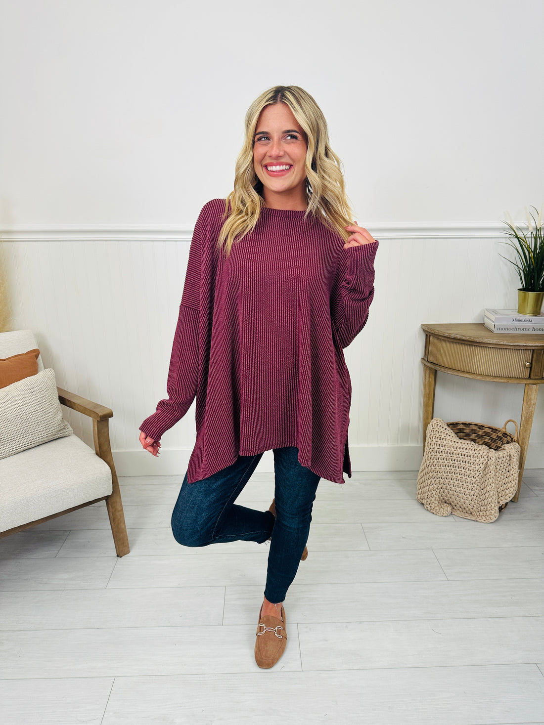 Fall in love with you-round neck knitted style in various colors