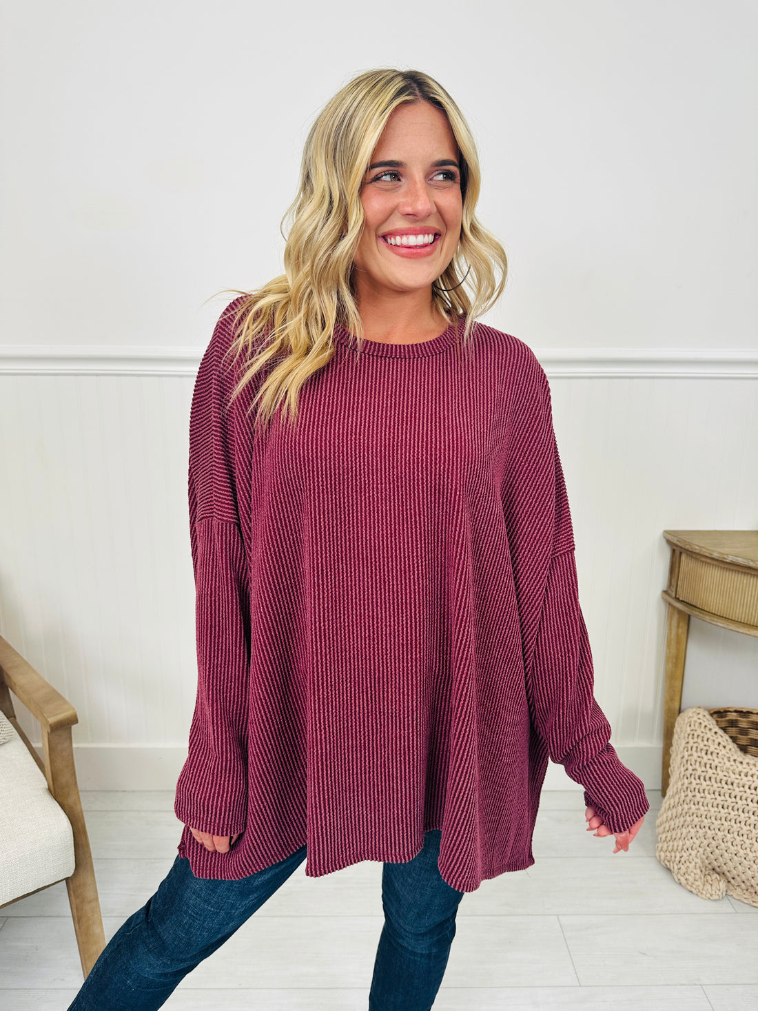 Fall in love with you-round neck knitted style in various colors