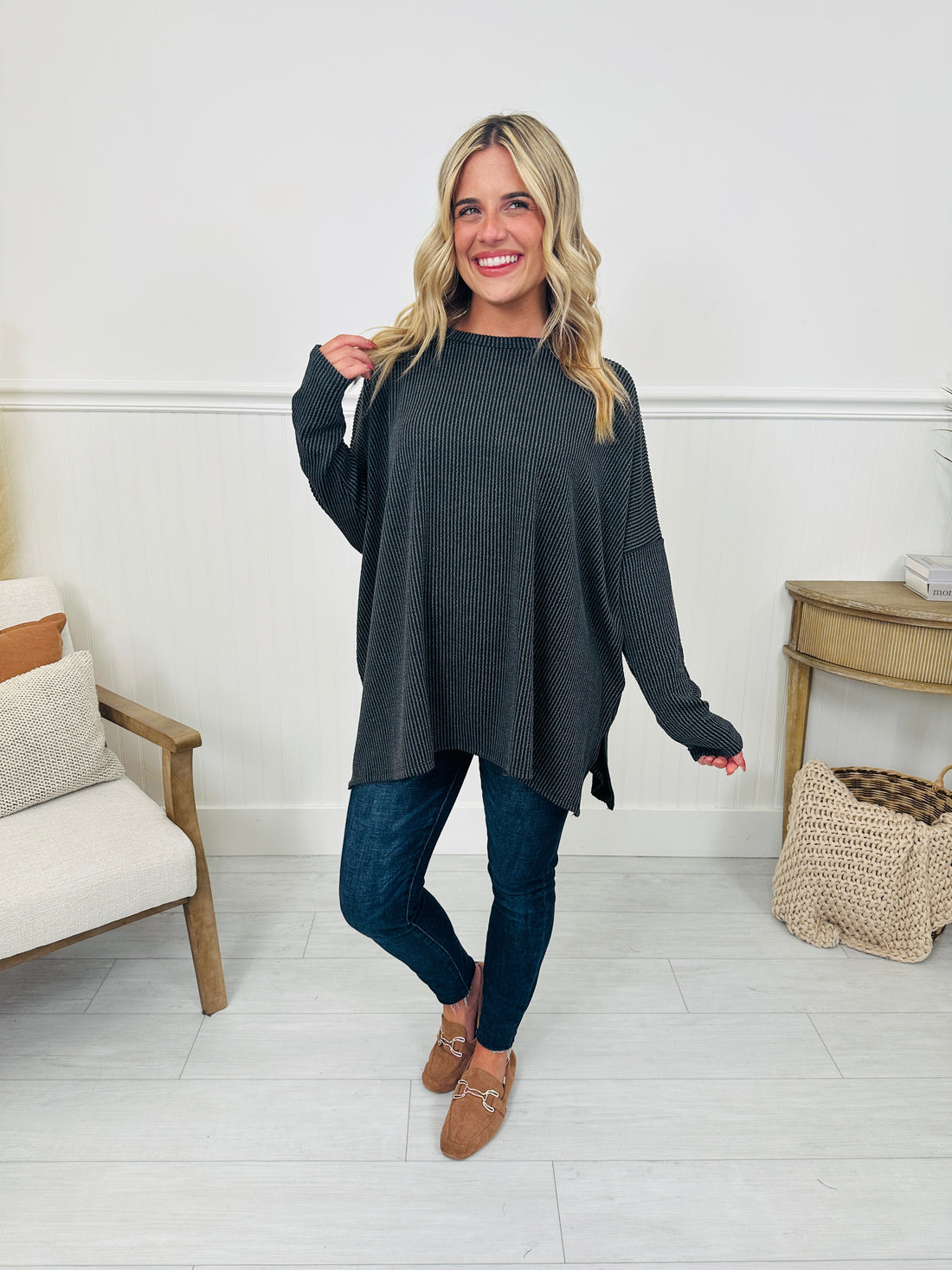 Fall in love with you-round neck knitted style in various colors