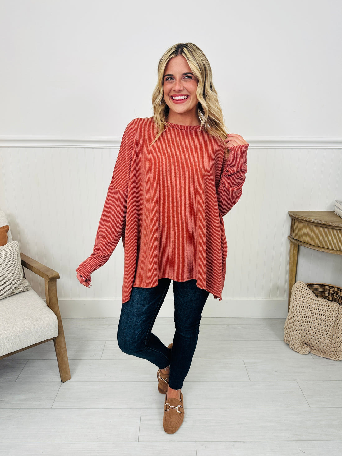 Fall in love with you-round neck knitted style in various colors