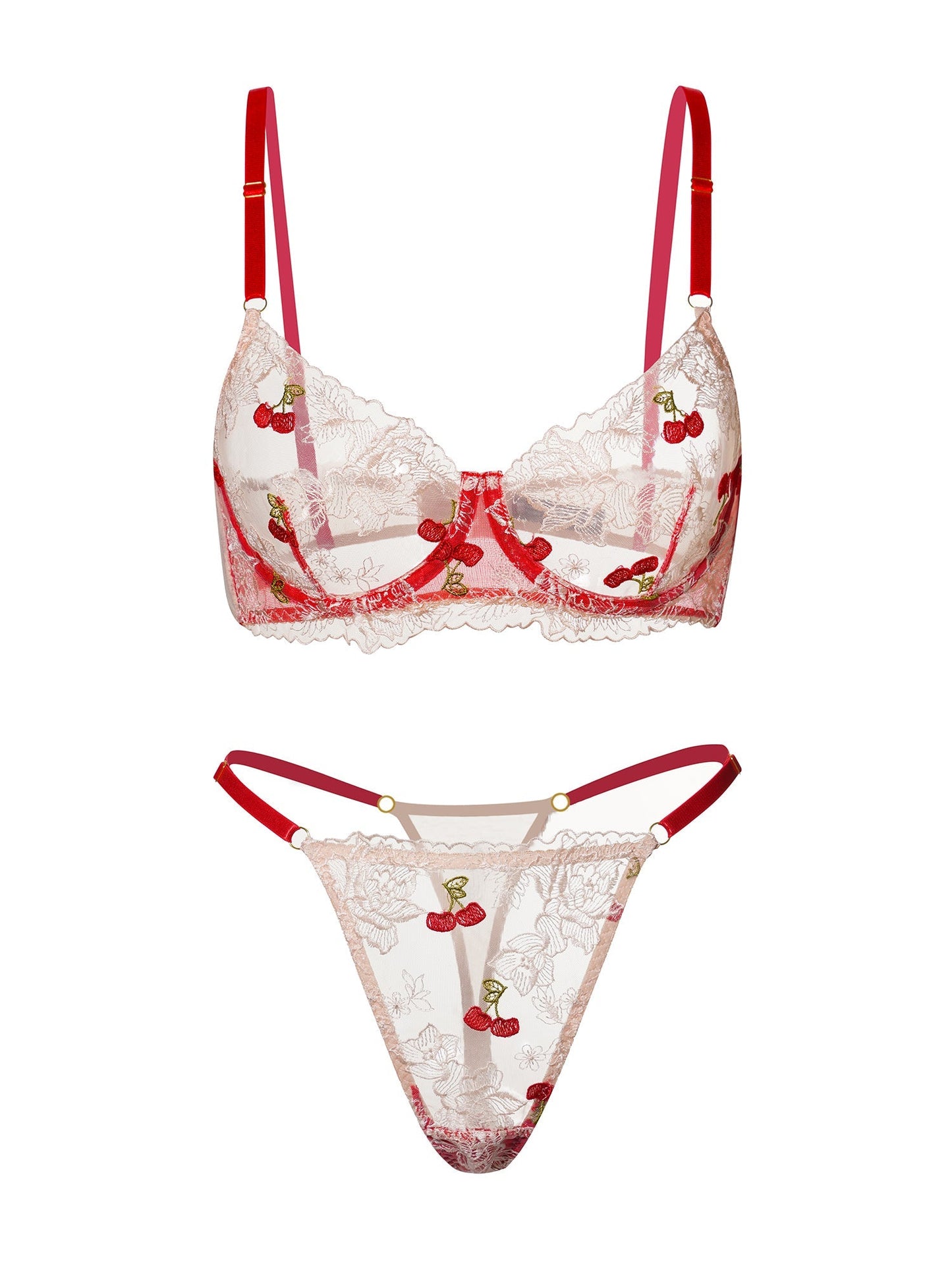 Completo intimo Red Cherry