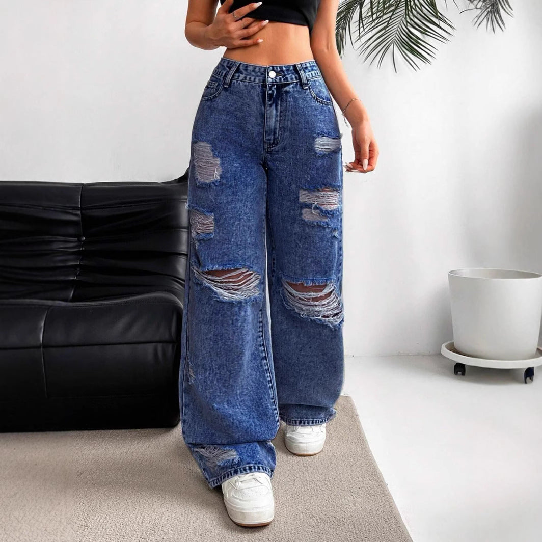 Jeans strappati