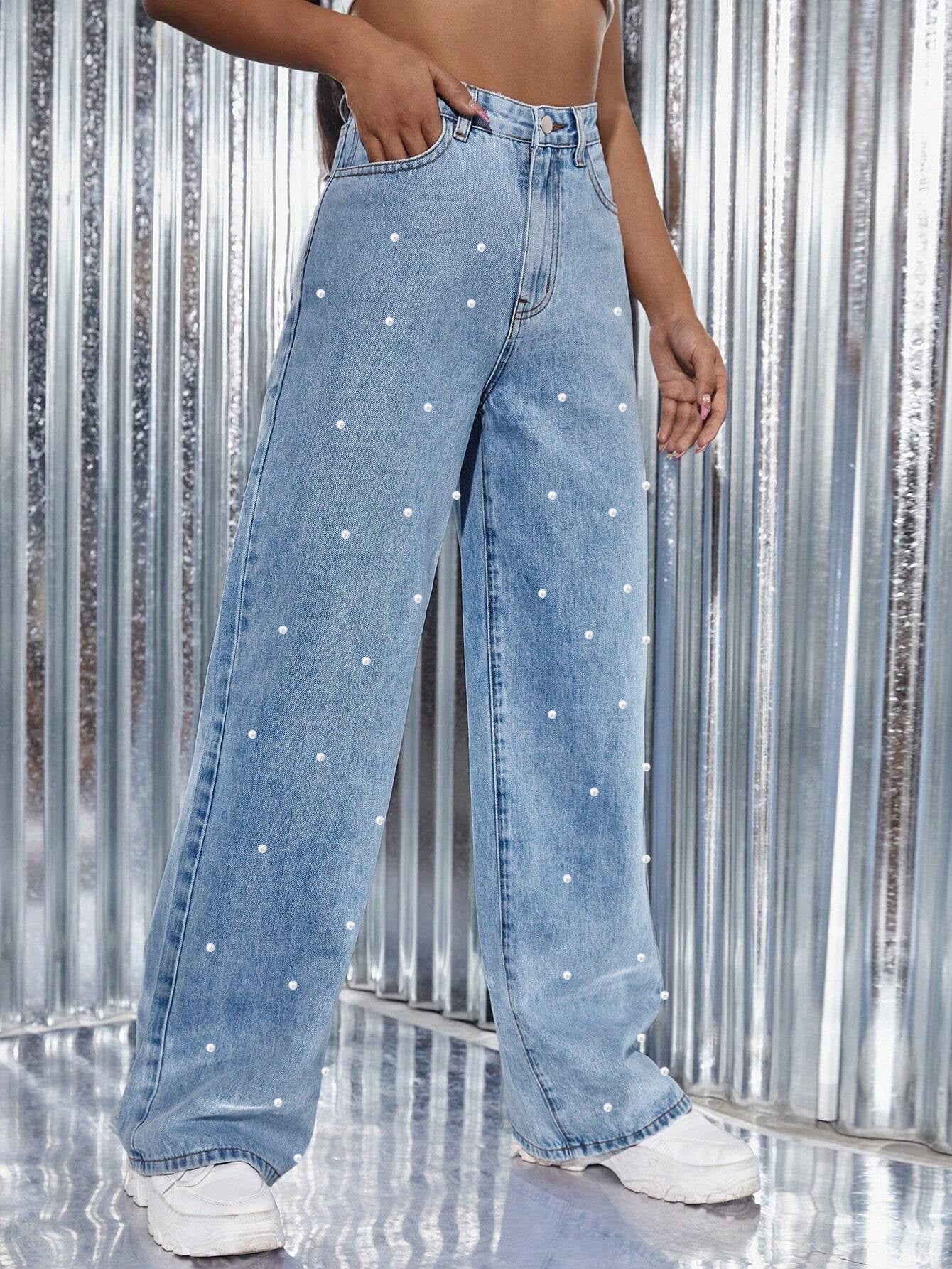 Jeans di perle