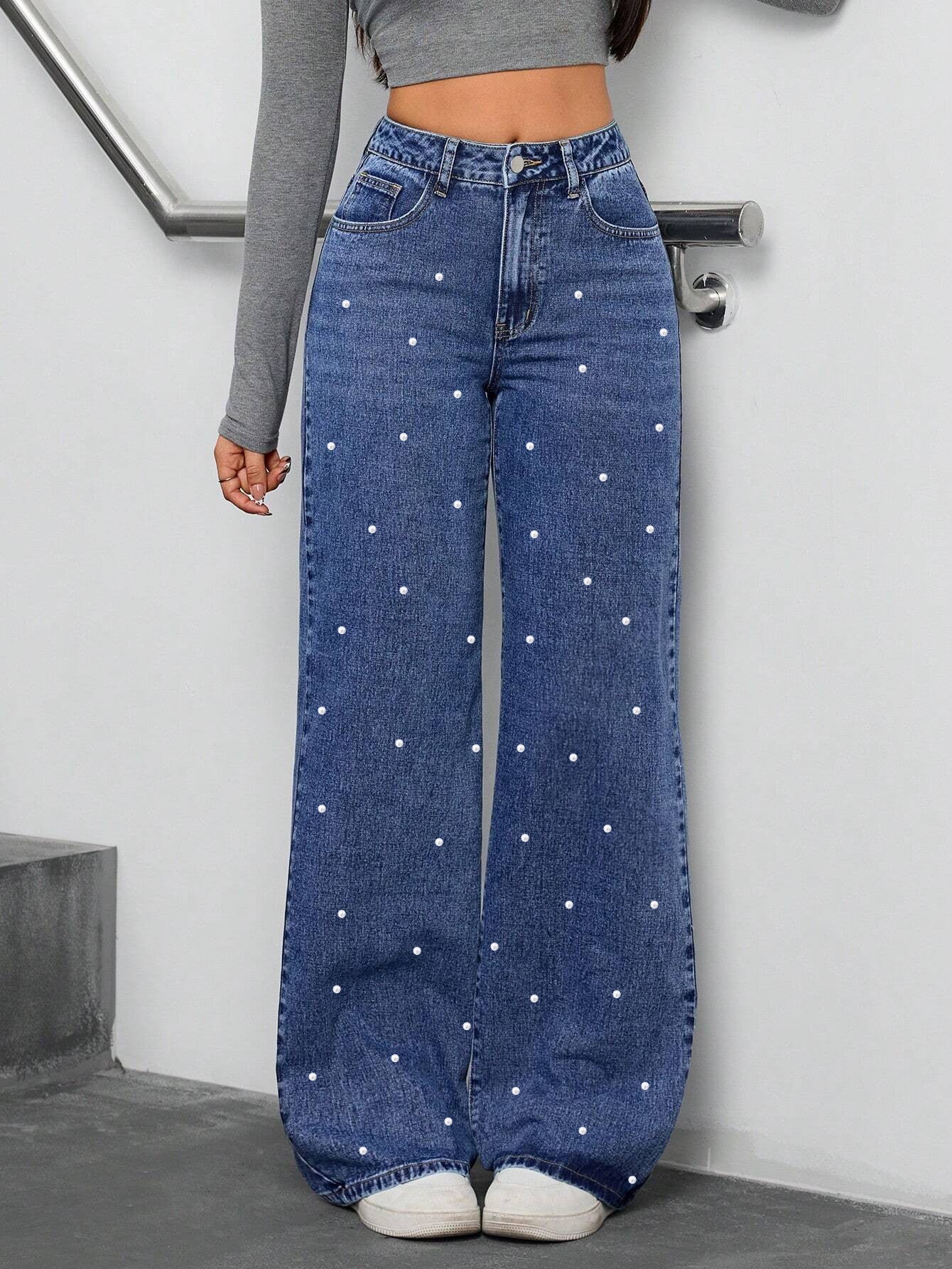 Jeans di perle