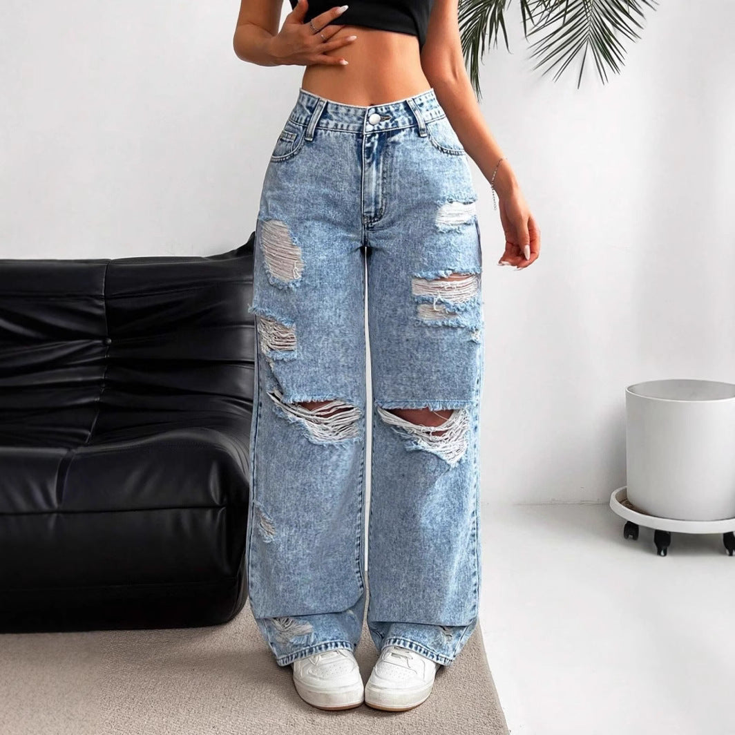 Jeans strappati
