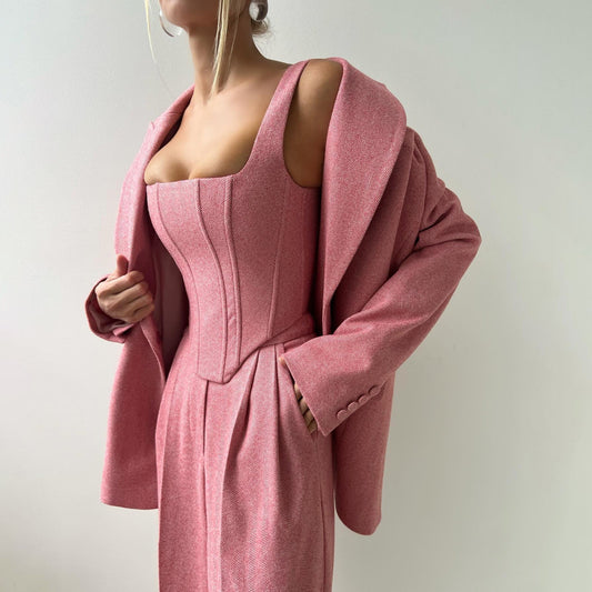 High-end three-piece suit for women - MYSTERYBOXS