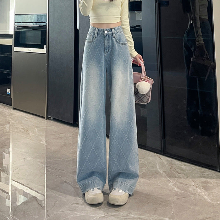 Jeans a quadri