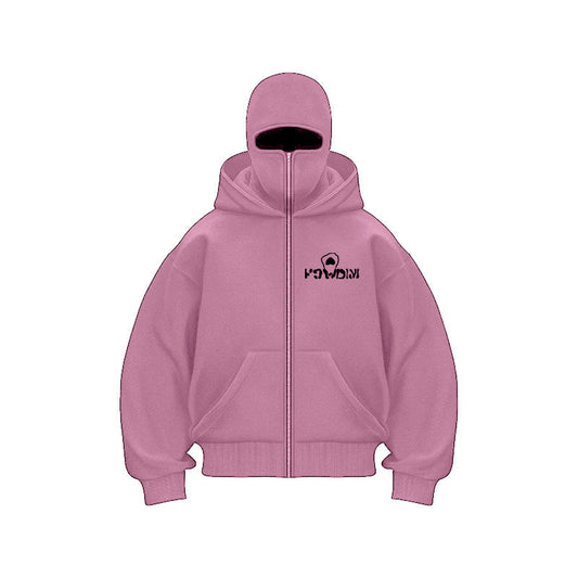 Ninja mask double hooded unique design hooded sweatshirt - MYSTERYBOXS