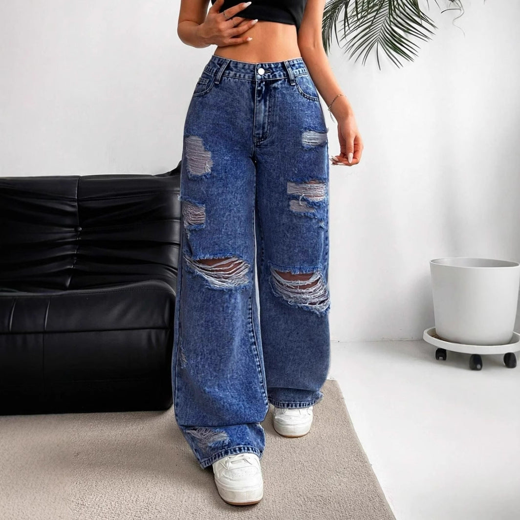 Jeans strappati