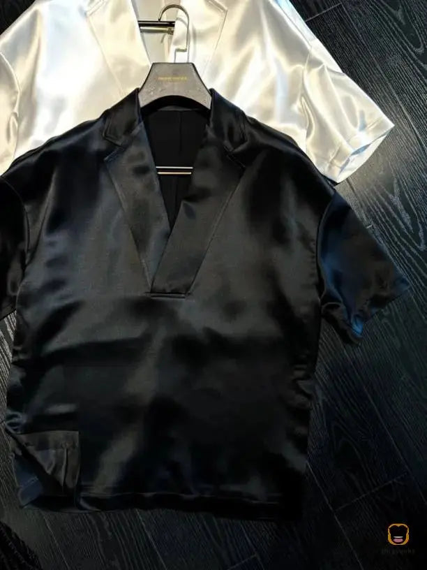 Cool & Confident — The V-Neck Lounge Set for Summer - MYSTERYBOXS