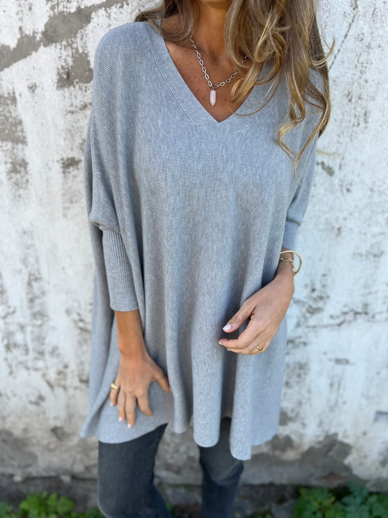 Women's Casual Long Sleeve Knitted Vest