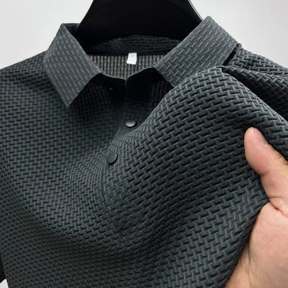 Men's t-shirt with an elegant silk texture - MYSTERYBOXS
