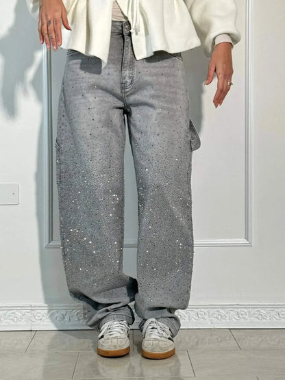 Shine Denim Jeans - MYSTERYBOXS