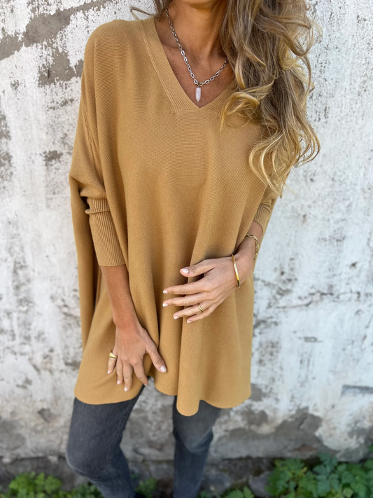 Women's Casual Long Sleeve Knitted Vest