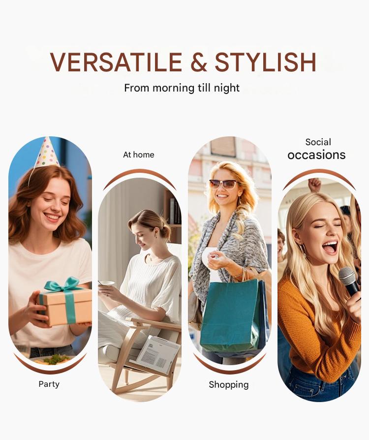 Women's Sequin Blazer and Wide Leg Pants (3-Piece Set)