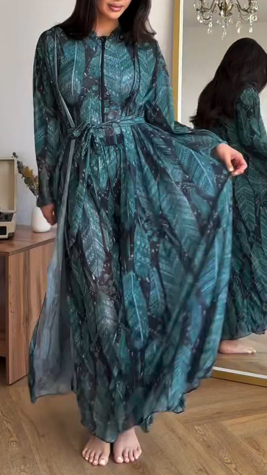 Ladies' Printed Casual Three Piece Set