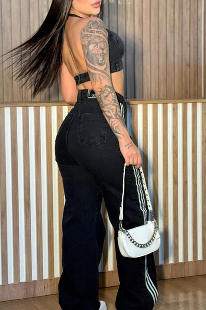 Ladies Camisole Top+ Pants Sexy Temperament Casual Suit - MYSTERYBOXS