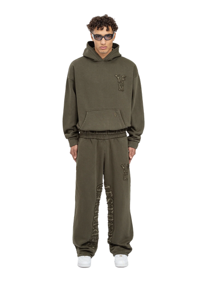 Chic Letter-Embossed Casual Sportswear Set