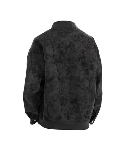 [Branded stock clearance] Autumn and winter cotton retro leather flight jacket for men - MYSTERYBOXS