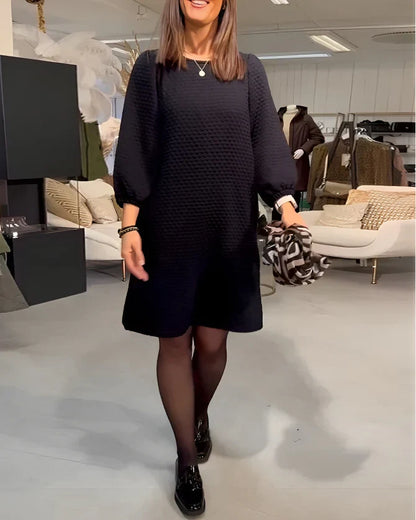 Elegant plain dress - MYSTERYBOXS
