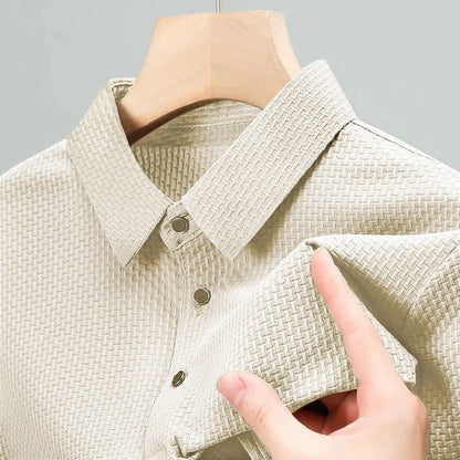 Men's t-shirt with an elegant silk texture - MYSTERYBOXS