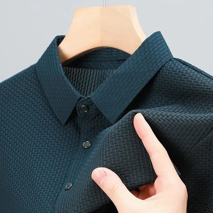 Men's t-shirt with an elegant silk texture - MYSTERYBOXS