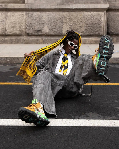【25s Mar.】Vintage Denim Jacket  Baggy Cargo Pants - MYSTERYBOXS
