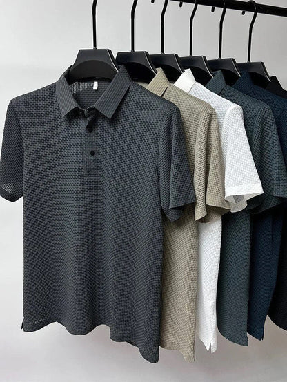 Men's t-shirt with an elegant silk texture - MYSTERYBOXS