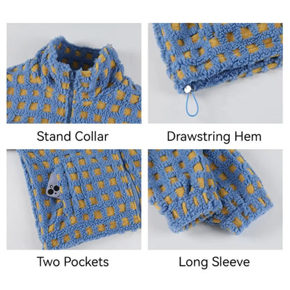 Women’s Plaid Fleece Sherpa Jacket