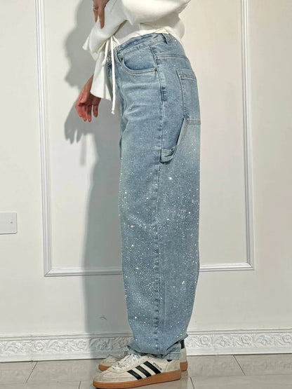 Shine Denim Jeans - MYSTERYBOXS