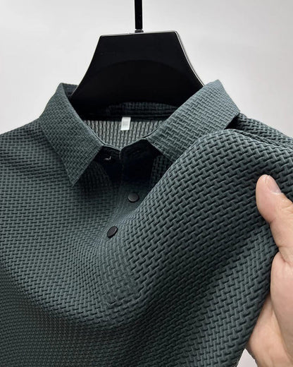 Men's t-shirt with an elegant silk texture - MYSTERYBOXS