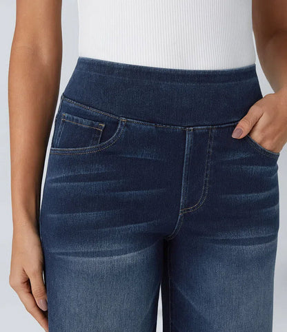 SUPER STRETCH WIDE LEG HIGH WAIST JEANS (Get two for a bigger discount) - MYSTERYBOXS