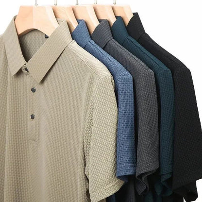 Men's t-shirt with an elegant silk texture - MYSTERYBOXS
