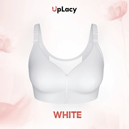 Comfortable bra with powerful support and front zip - MYSTERYBOXS
