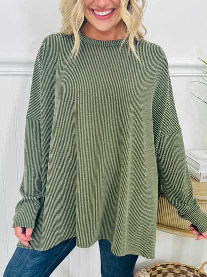 Fall in love with you-round neck knitted style in various colors