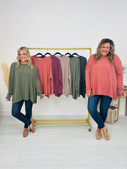 Fall in love with you-round neck knitted style in various colors