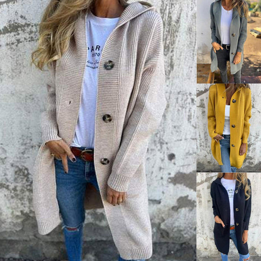 Cozy Knitted Men's Woman's Coat