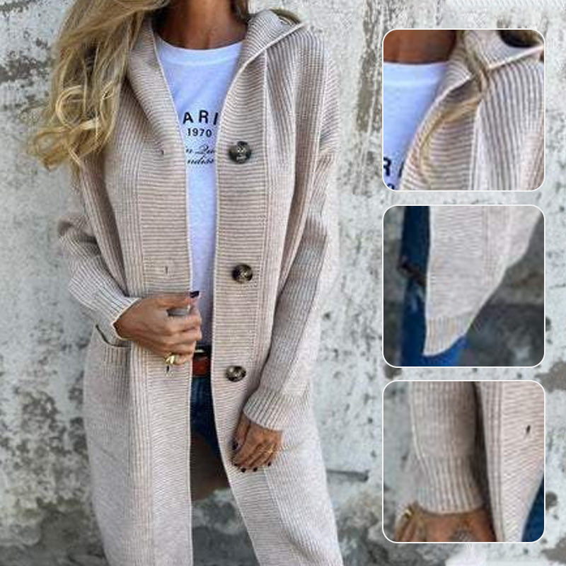 Cozy Knitted Men's Woman's Coat