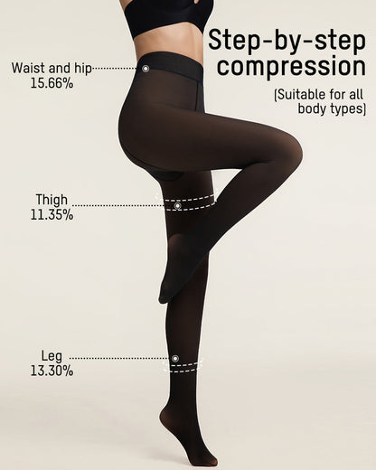 Translucent Fleece Lined Tights