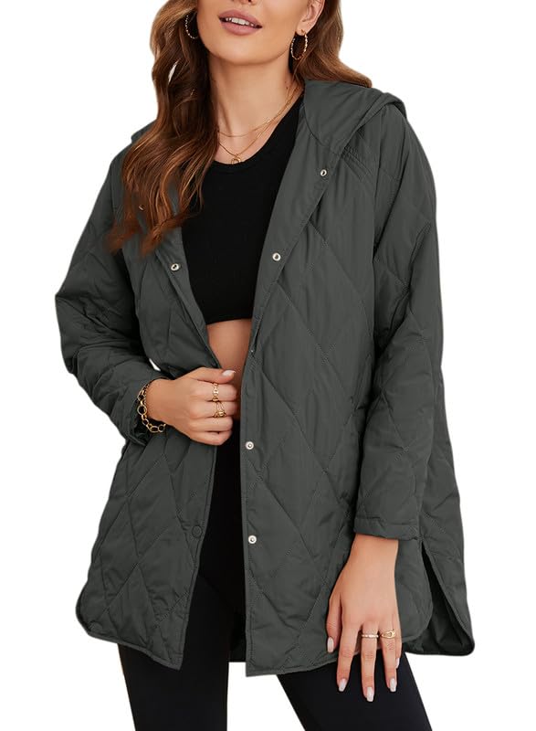 Women's Versatile Long Hooded Casual Jackets