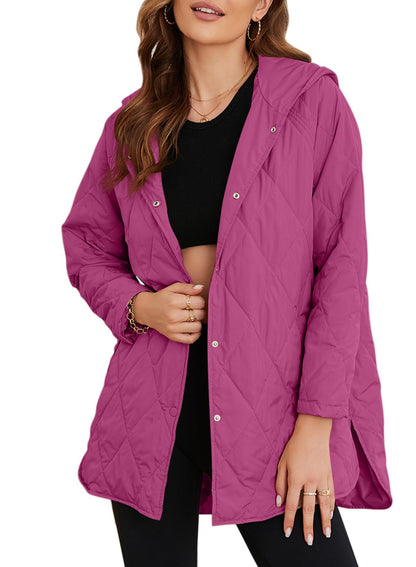 Women's Versatile Long Hooded Casual Jackets