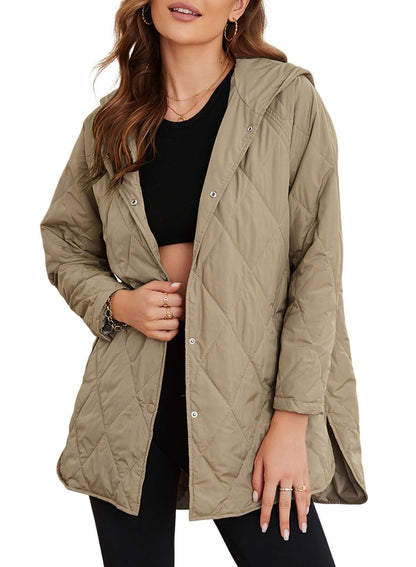 Women's Versatile Long Hooded Casual Jackets