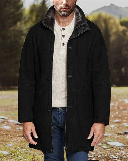 Men's Vintage Loose Thermal Coat