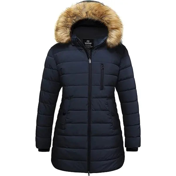 2026 NEW Women's Plus Size Winter Jacket Warm Long Puffer Coat Quilted Parka Jacket