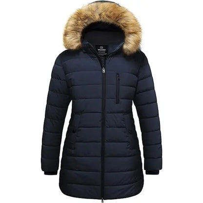 2026 NEW Women's Plus Size Winter Jacket Warm Long Puffer Coat Quilted Parka Jacket