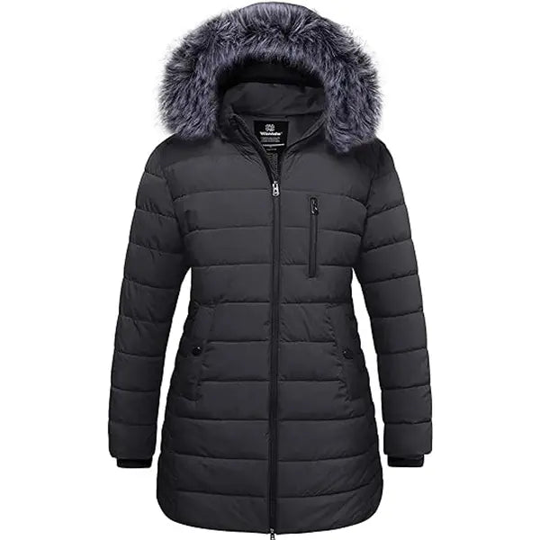 2026 NEW Women's Plus Size Winter Jacket Warm Long Puffer Coat Quilted Parka Jacket