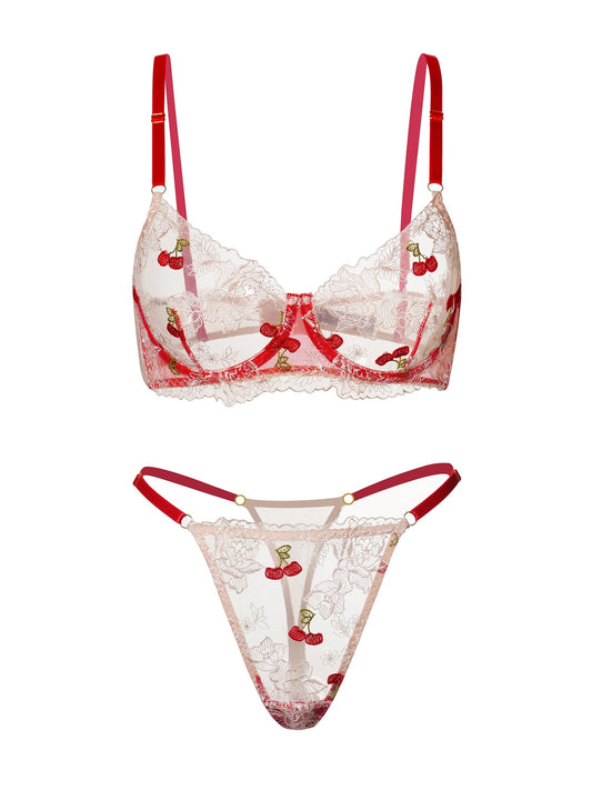 Completo intimo Red Cherry